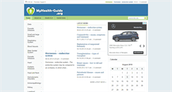 Desktop Screenshot of myhealth-guide.org